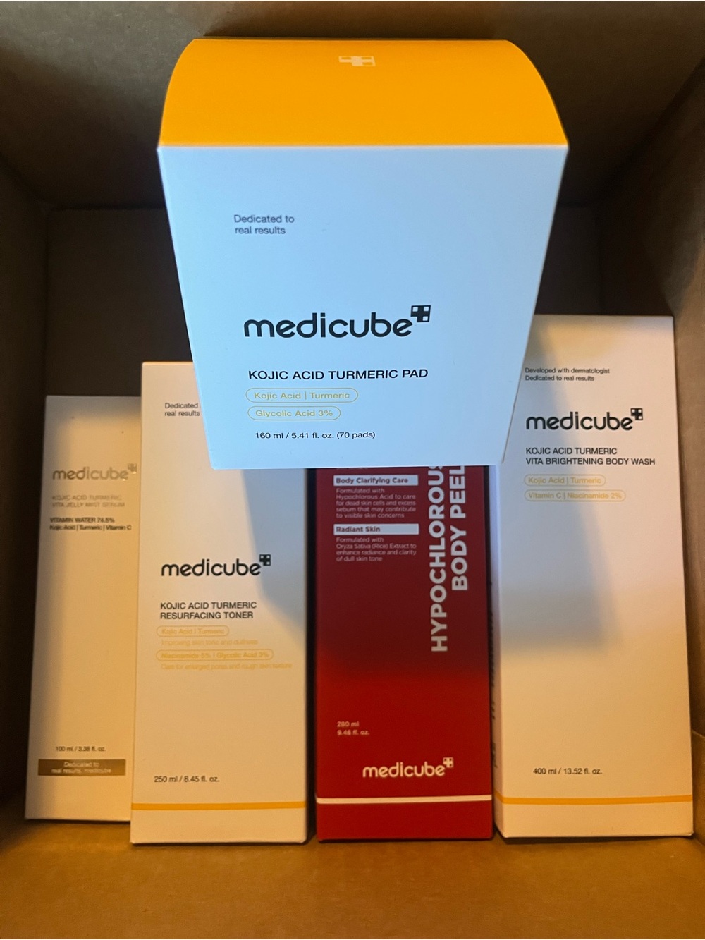 Medicube body care set